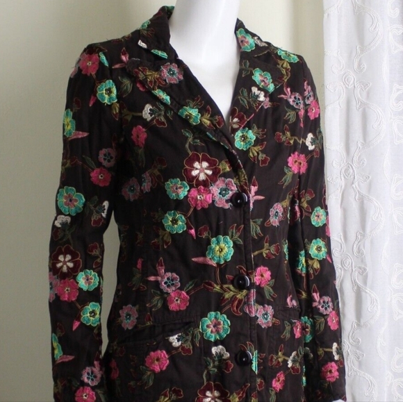 JOHNNY WAS Embroidered Coat - Picture 2 of 6